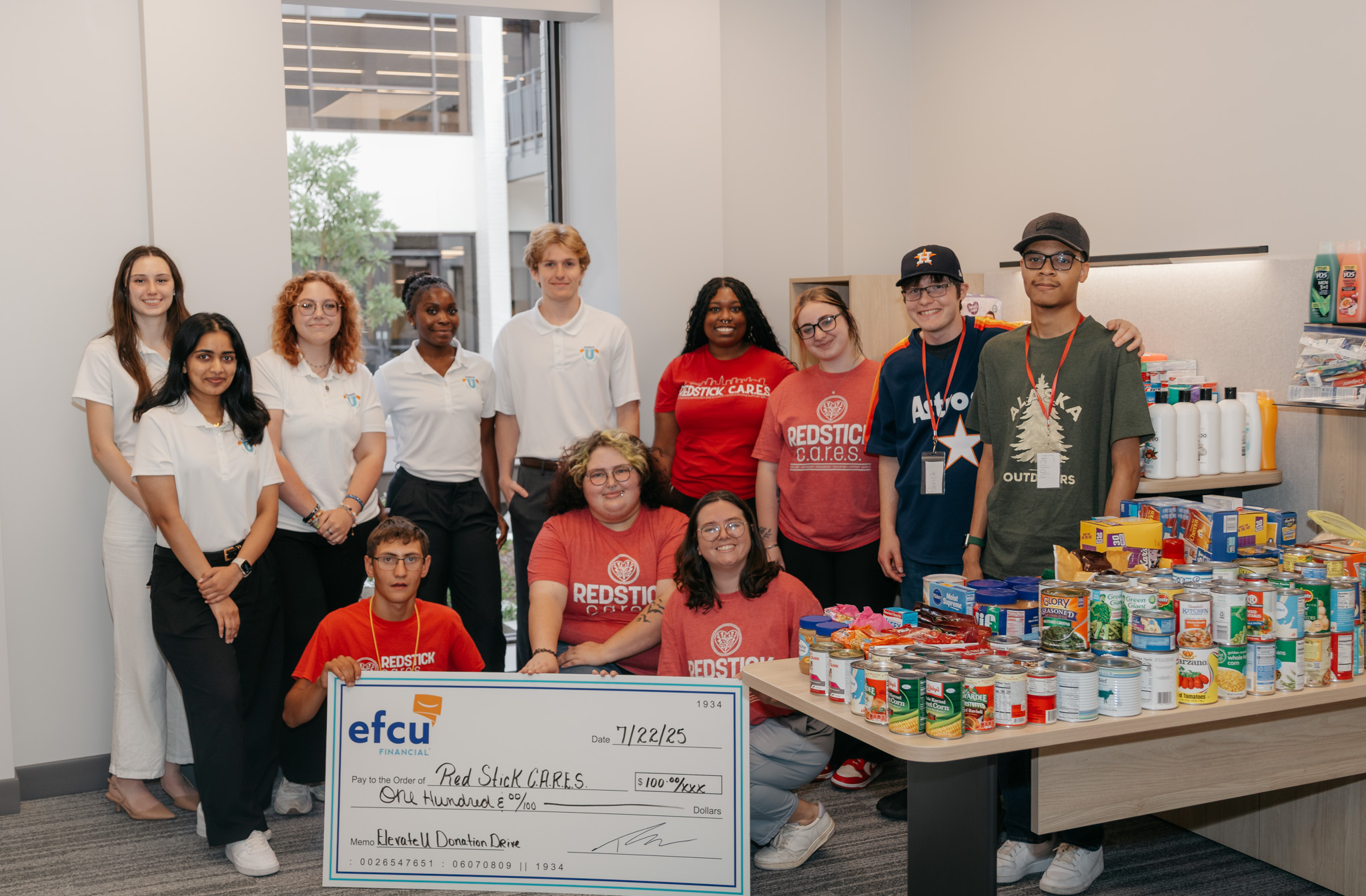 Elevate U donation presentation