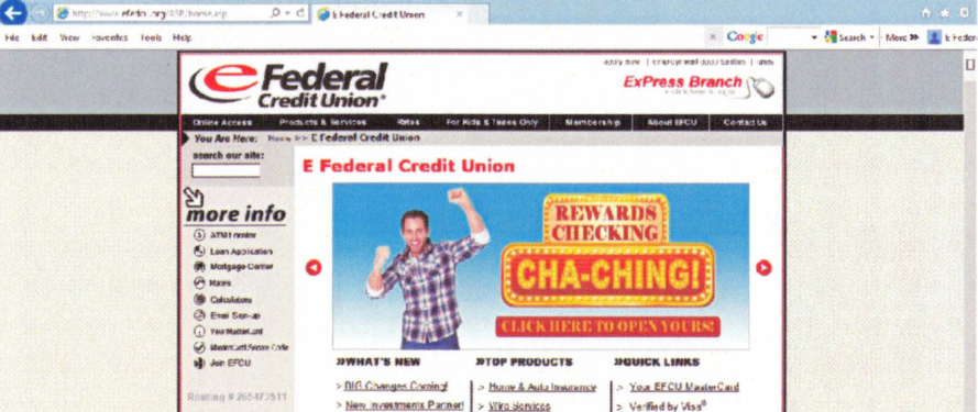 First website launch efederal.org